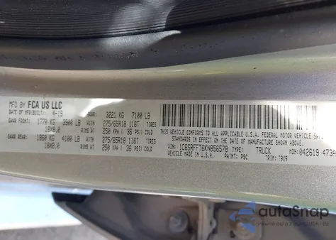 2019 Ram 1500 Big Horn/Lone Star from USA, damaged, VIN 1C6SRFFT6KN856578